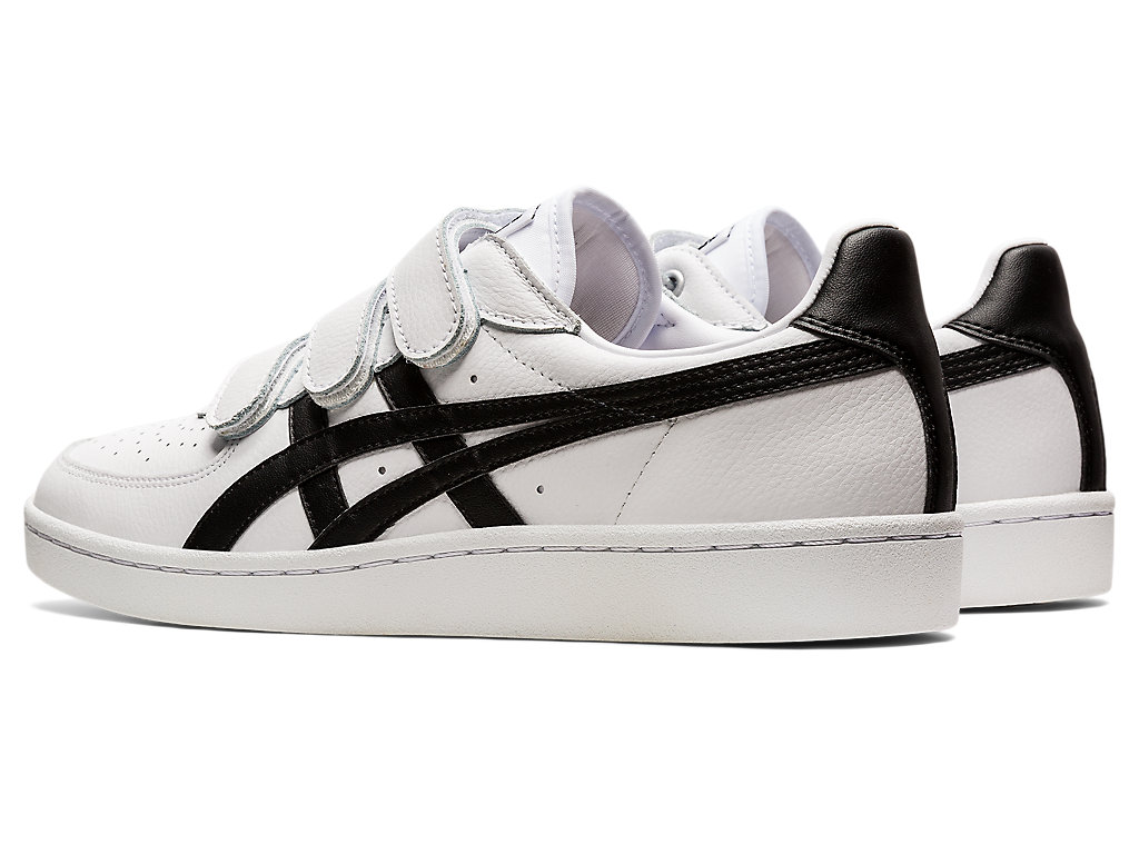 Men's Onitsuka Tiger Gsm Shoes White/Black | 43285XPFW