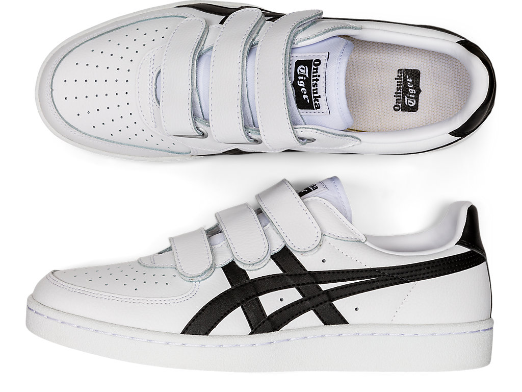 Men's Onitsuka Tiger Gsm Shoes White/Black | 43285XPFW