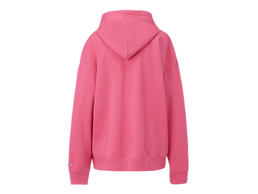 Men's Onitsuka Tiger Hoodie Top Clothing Pink | 65418JVOQ