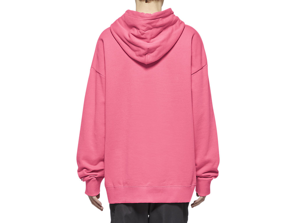 Men's Onitsuka Tiger Hoodie Top Clothing Pink | 65418JVOQ