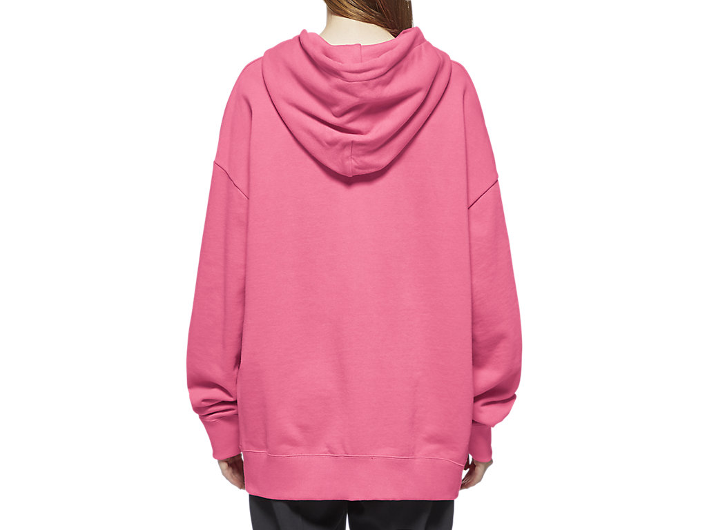 Men's Onitsuka Tiger Hoodie Top Clothing Pink | 65418JVOQ