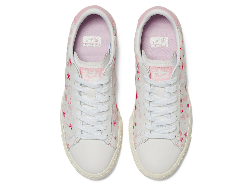 Men's Onitsuka Tiger Lawnship 3.0 Shoes White/Cotton Candy | 78405SFDW