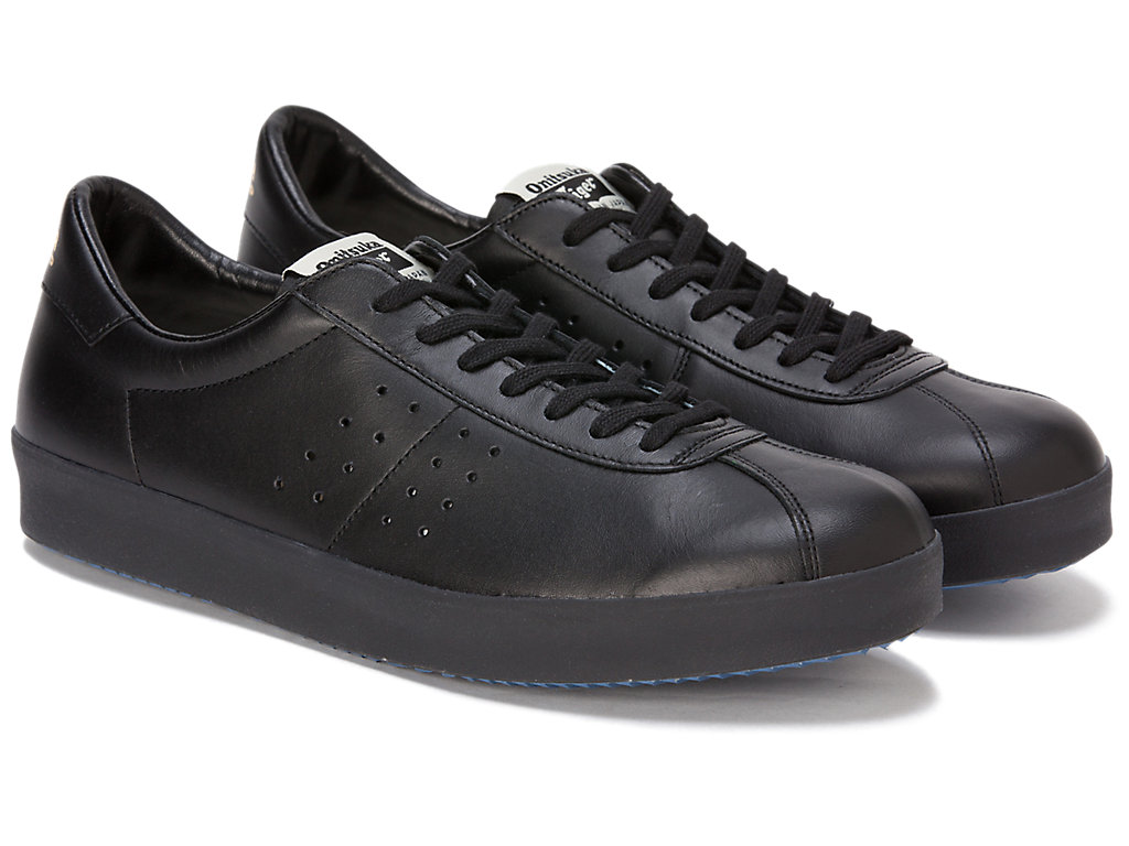 Men's Onitsuka Tiger Lawnship® Nm Shoes Black/Black | 36870AIKC