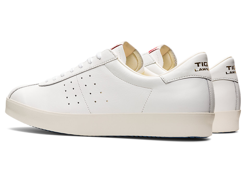 Men's Onitsuka Tiger Lawnship® Nm Shoes White/White | 71902GVPL