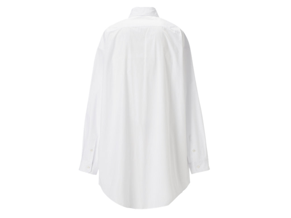 Men's Onitsuka Tiger Ls Shirt Clothing White | 96431FKDG