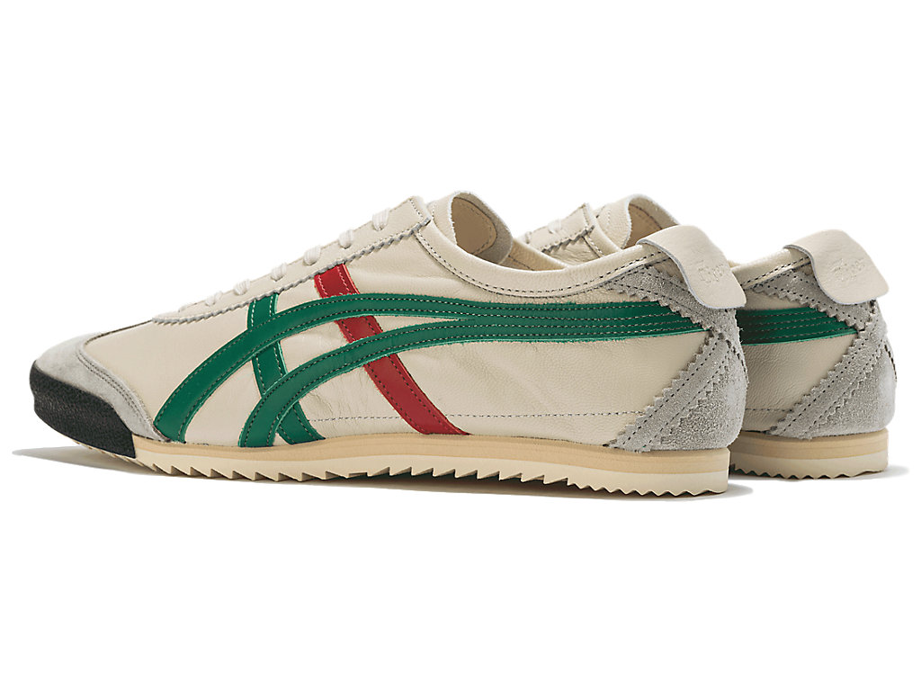 Men's Onitsuka Tiger Mexico 66 Deluxe Mexico 66 Cream/Green | 39741LYIC