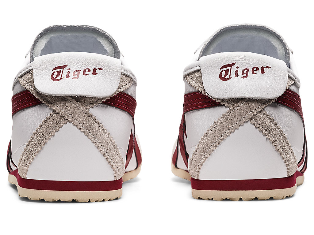 Men's Onitsuka Tiger Mexico 66 Mexico 66 White/Burgundy | 02963MPVO