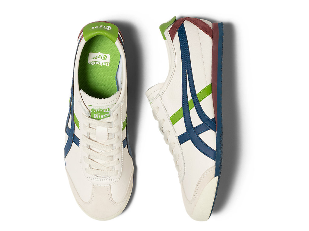 Men's Onitsuka Tiger Mexico 66 Mexico 66 Cream/Mako Blue | 16085FENX