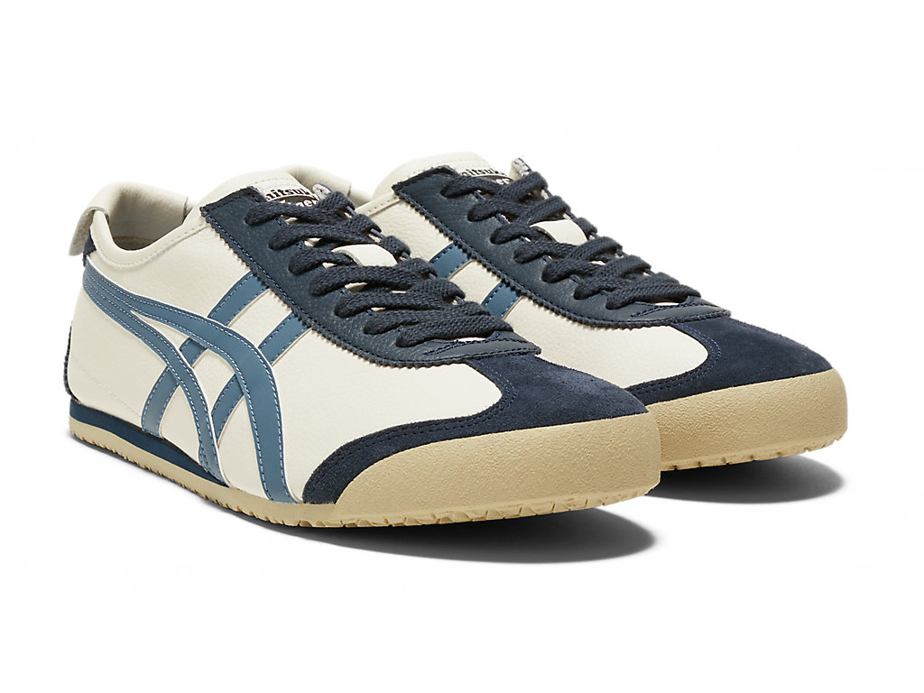 Men's Onitsuka Tiger Mexico 66 Mexico 66 Cream/Grey Floss | 37490TRZU