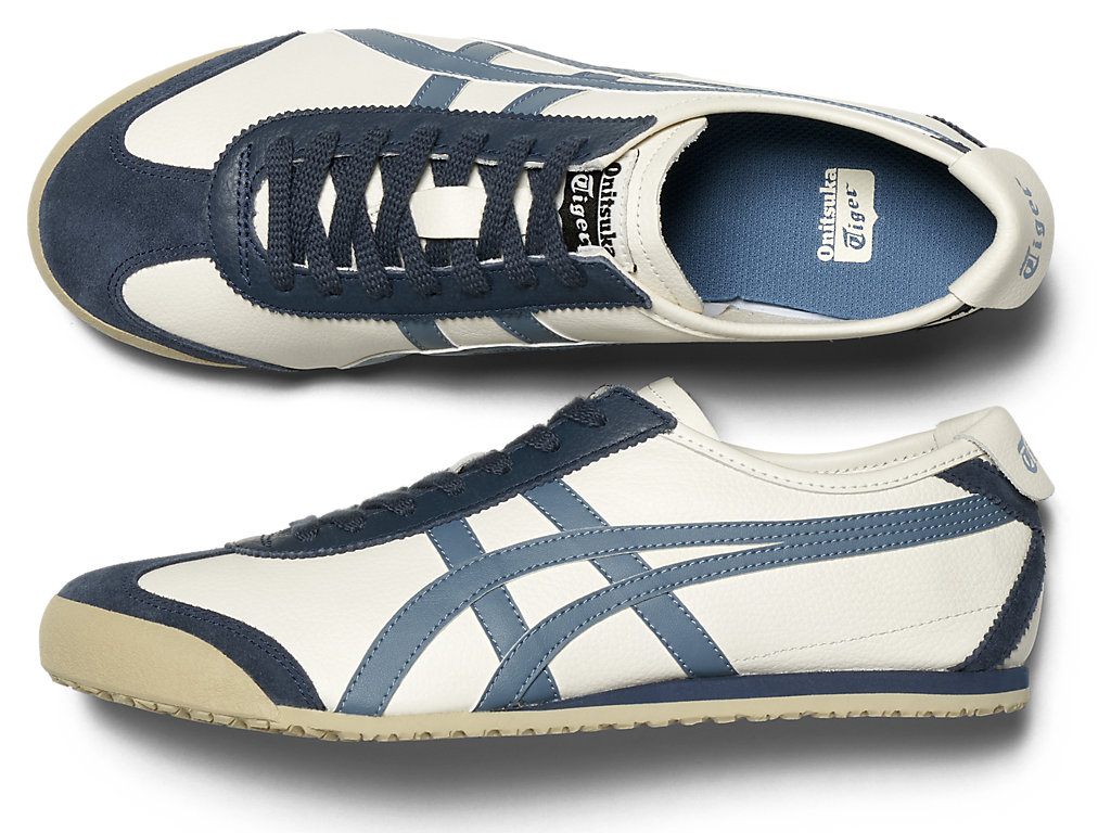 Men's Onitsuka Tiger Mexico 66 Mexico 66 Cream/Grey Floss | 37490TRZU