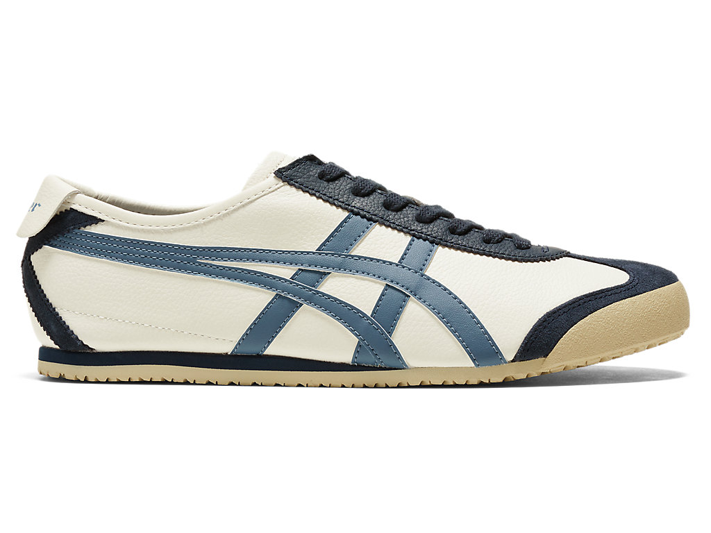 Men\'s Onitsuka Tiger Mexico 66 Mexico 66 Cream/Grey Floss | 37490TRZU