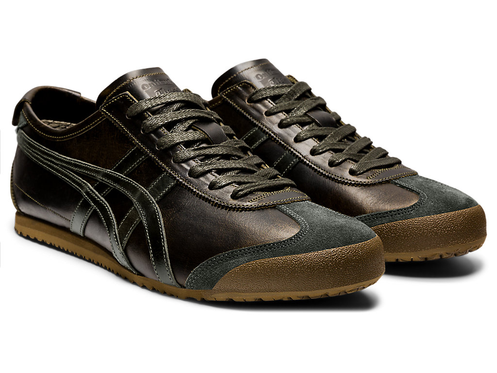 Men's Onitsuka Tiger Mexico 66 Mexico 66 Bronze Green/Bronze Green | 41529PNLR