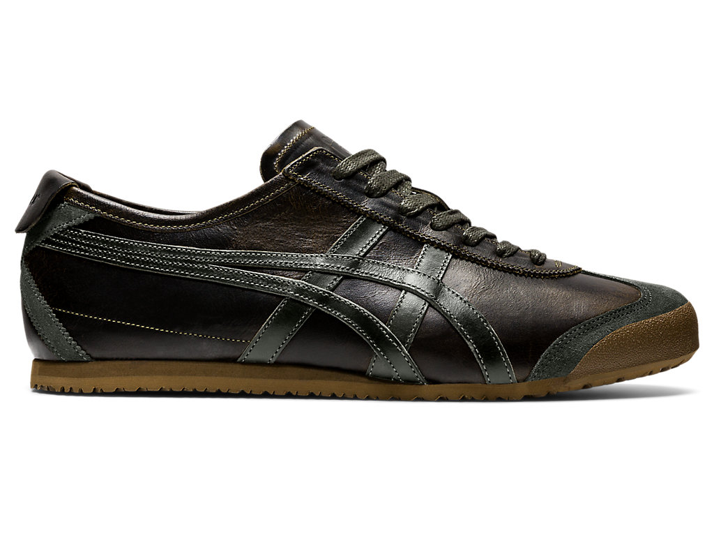 Men\'s Onitsuka Tiger Mexico 66 Mexico 66 Bronze Green/Bronze Green | 41529PNLR