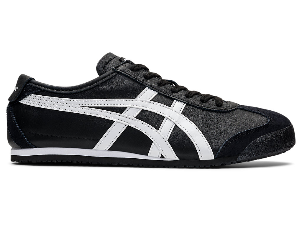 Men\'s Onitsuka Tiger Mexico 66 Mexico 66 Black/White | 52670FRBI