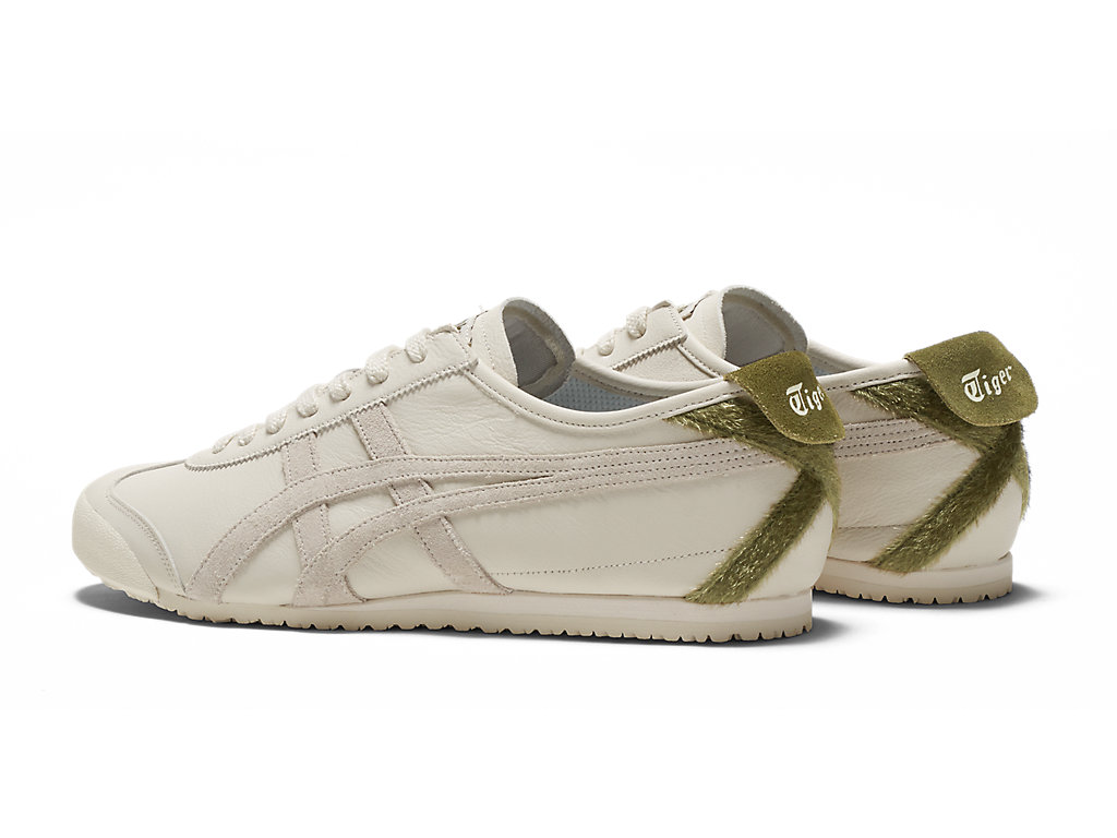 Men's Onitsuka Tiger Mexico 66 Mexico 66 Cream/Bronze Green | 60429FKLP