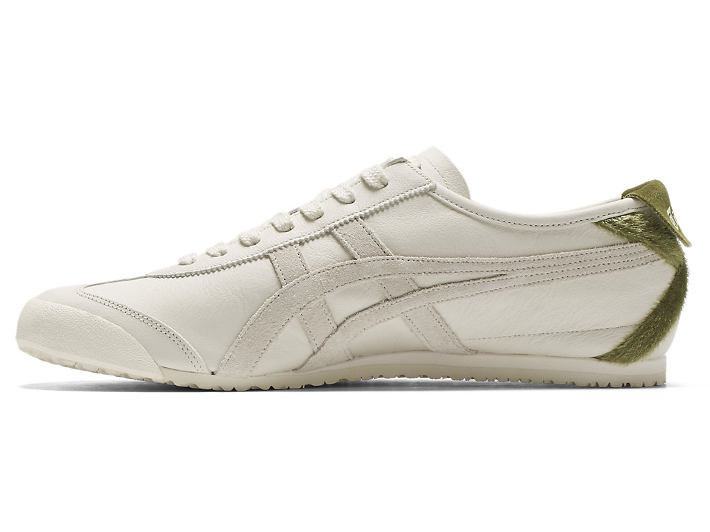 Men's Onitsuka Tiger Mexico 66 Mexico 66 Cream/Bronze Green | 60429FKLP