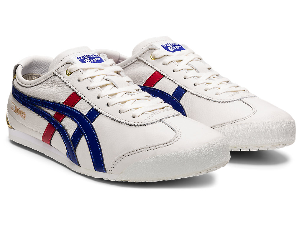 Men's Onitsuka Tiger Mexico 66 Mexico 66 White/Dark Blue | 61749XILH