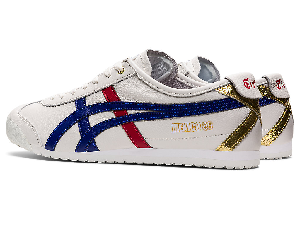 Men's Onitsuka Tiger Mexico 66 Mexico 66 White/Dark Blue | 61749XILH