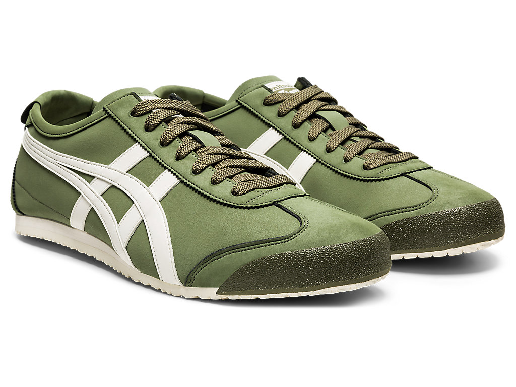 Men's Onitsuka Tiger Mexico 66 Mexico 66 Mantle Green/Cream | 63481HTSP