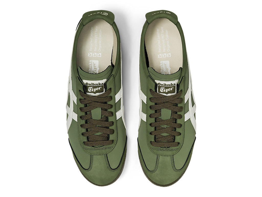 Men's Onitsuka Tiger Mexico 66 Mexico 66 Mantle Green/Cream | 63481HTSP