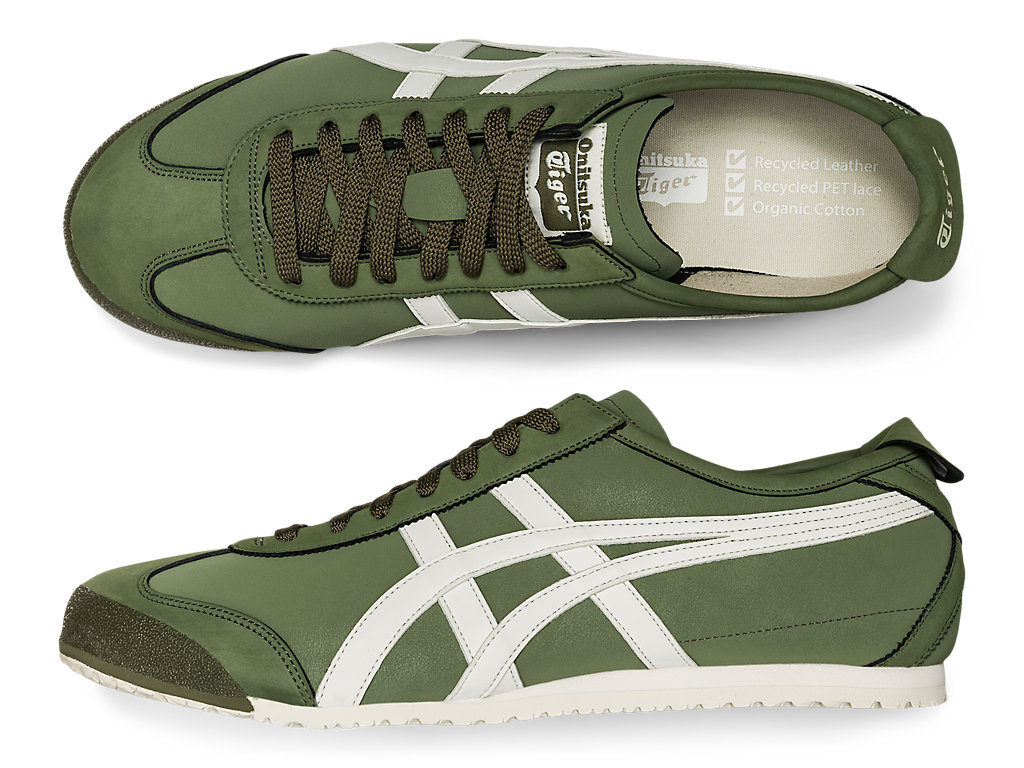 Men's Onitsuka Tiger Mexico 66 Mexico 66 Mantle Green/Cream | 63481HTSP