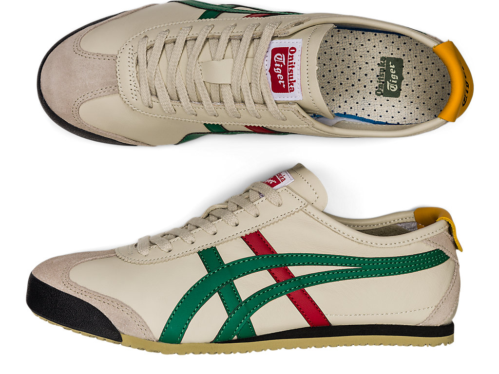 Men's Onitsuka Tiger Mexico 66 Mexico 66 Birch/Green | 73016YFSX