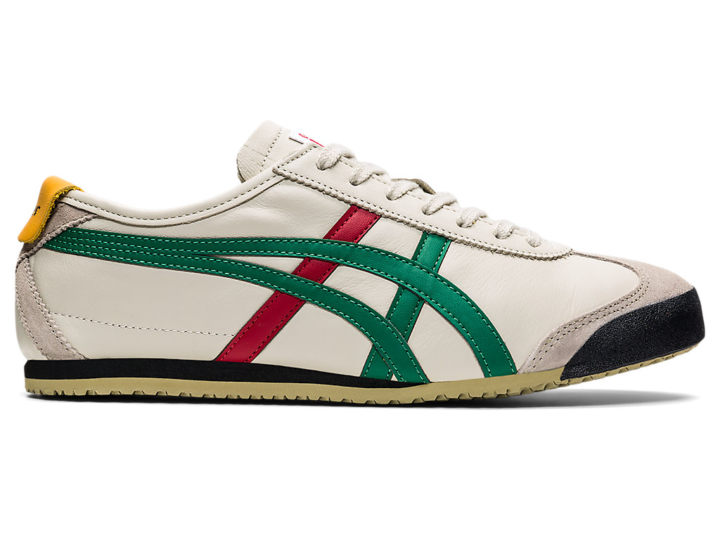 Men\'s Onitsuka Tiger Mexico 66 Mexico 66 Birch/Green | 73016YFSX