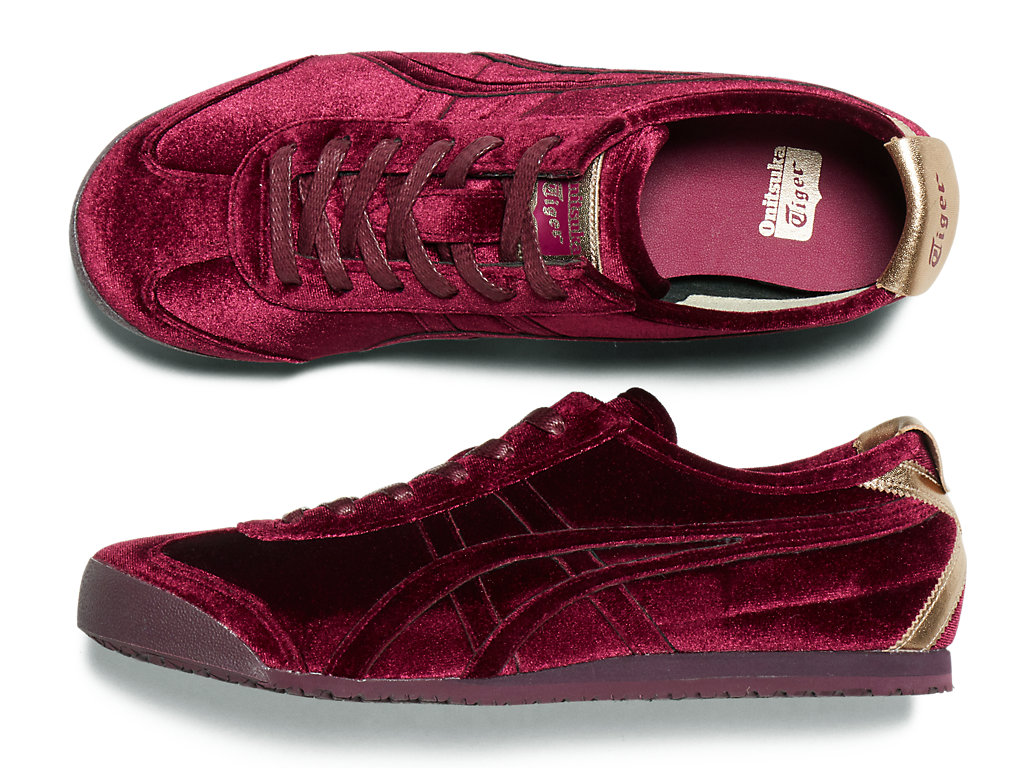 Men's Onitsuka Tiger Mexico 66 Mexico 66 Dried Berry/Rose Gold | 84950FXRV