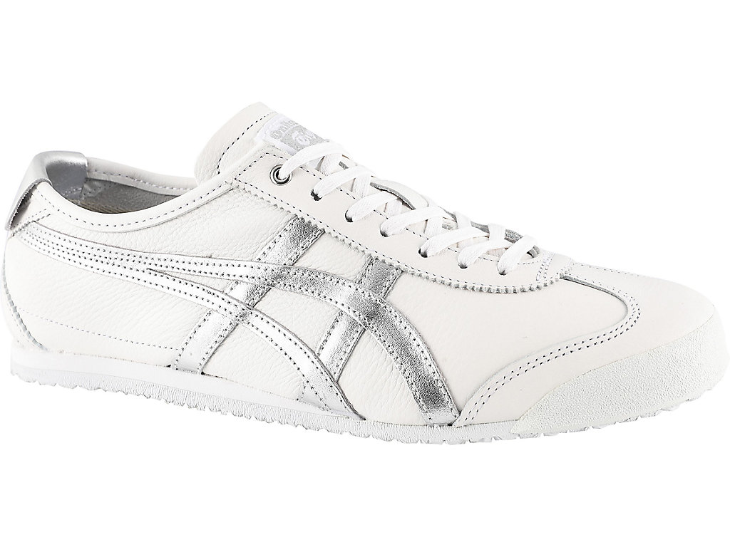 Men's Onitsuka Tiger Mexico 66 Mexico 66 White/Silver | 85306SOLN