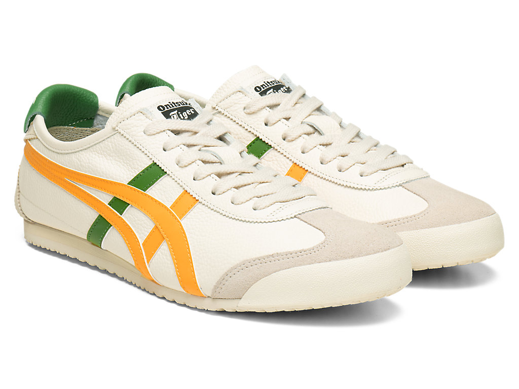 Men's Onitsuka Tiger Mexico 66 Mexico 66 Cream/Citrus | 90437BHEK