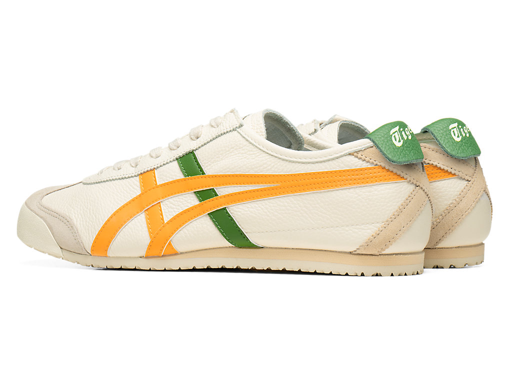 Men's Onitsuka Tiger Mexico 66 Mexico 66 Cream/Citrus | 90437BHEK