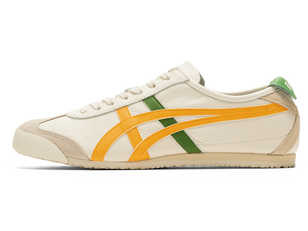 Men's Onitsuka Tiger Mexico 66 Mexico 66 Cream/Citrus | 90437BHEK