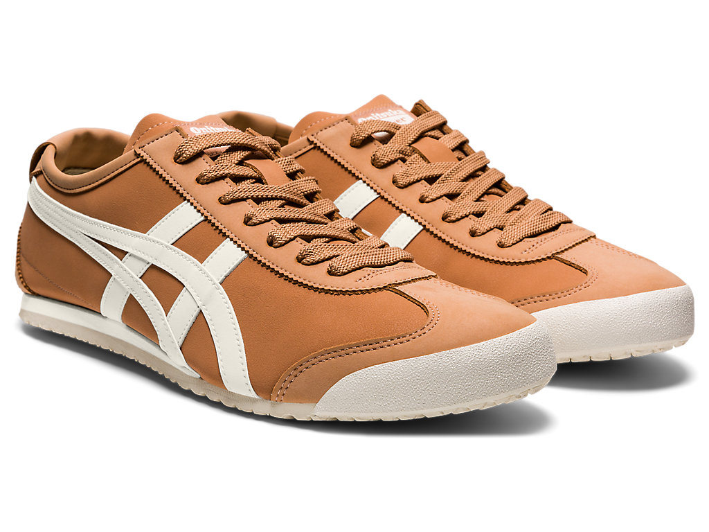 Men's Onitsuka Tiger Mexico 66 Mexico 66 Sand Red/Cream | 98705GLXZ