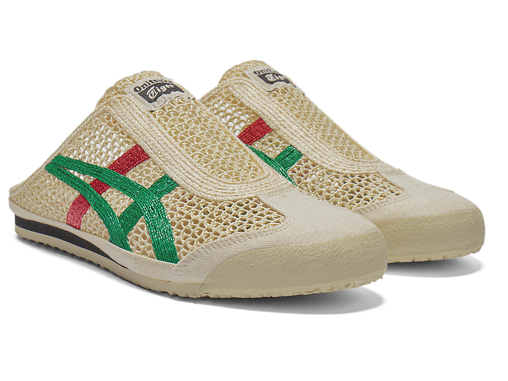 Men's Onitsuka Tiger Mexico 66 Sabot Mexico 66 Cream/Kale | 40563ELZW