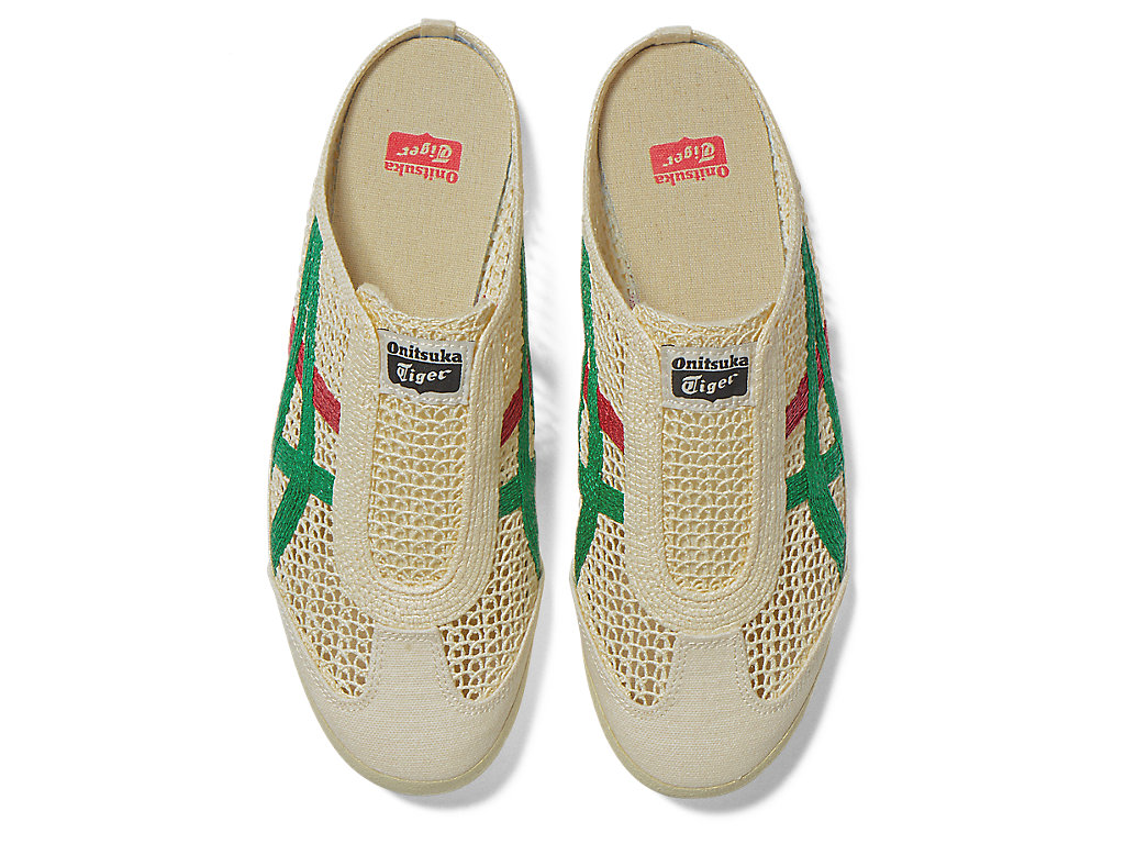 Men's Onitsuka Tiger Mexico 66 Sabot Mexico 66 Cream/Kale | 40563ELZW