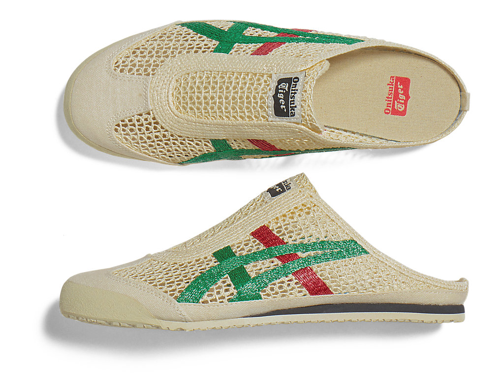 Men's Onitsuka Tiger Mexico 66 Sabot Mexico 66 Cream/Kale | 40563ELZW