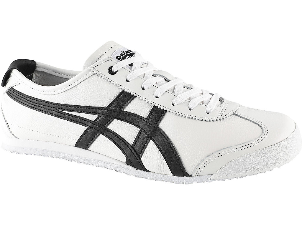 Men's Onitsuka Tiger Mexico 66 Shoes White/Black | 75192XHLI