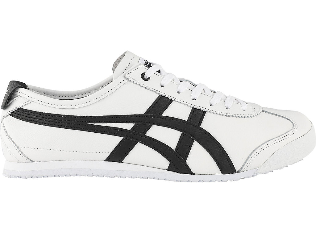 Men\'s Onitsuka Tiger Mexico 66 Shoes White/Black | 75192XHLI