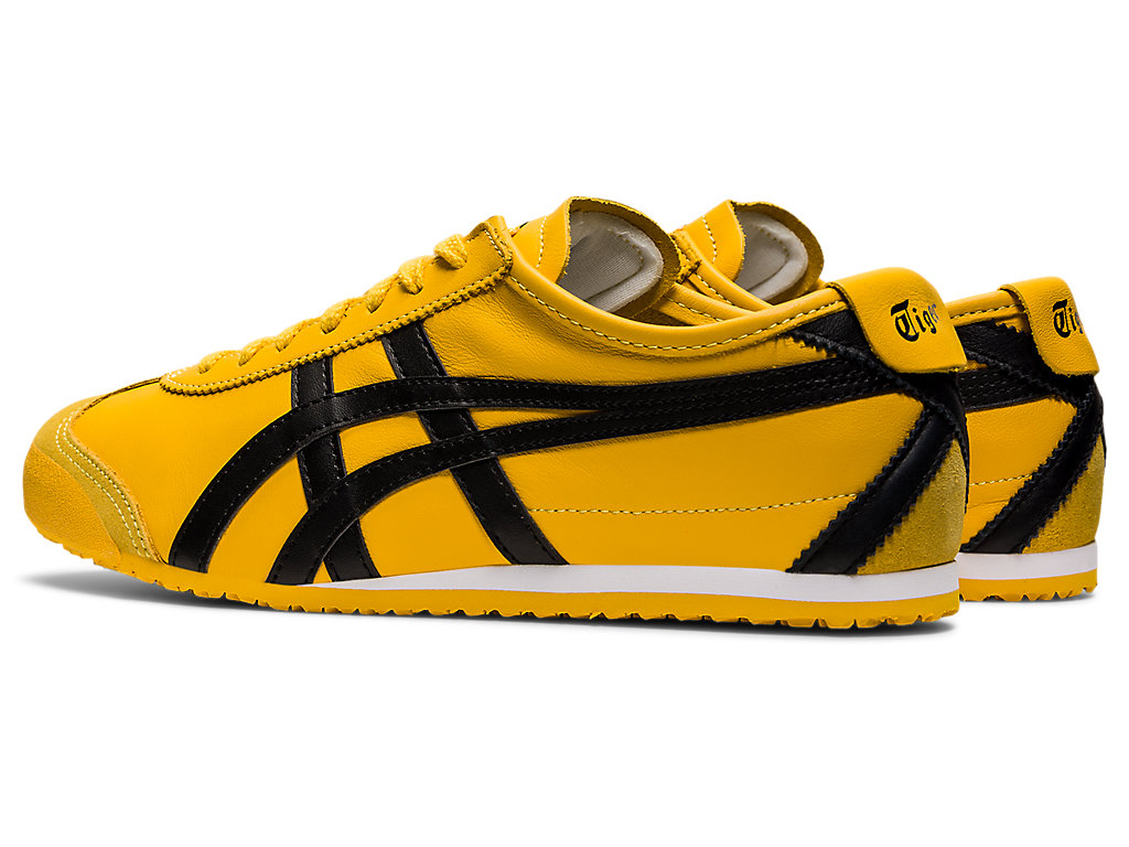 Men's Onitsuka Tiger Mexico 66 Shoes Yellow/Black | 74520SUGK