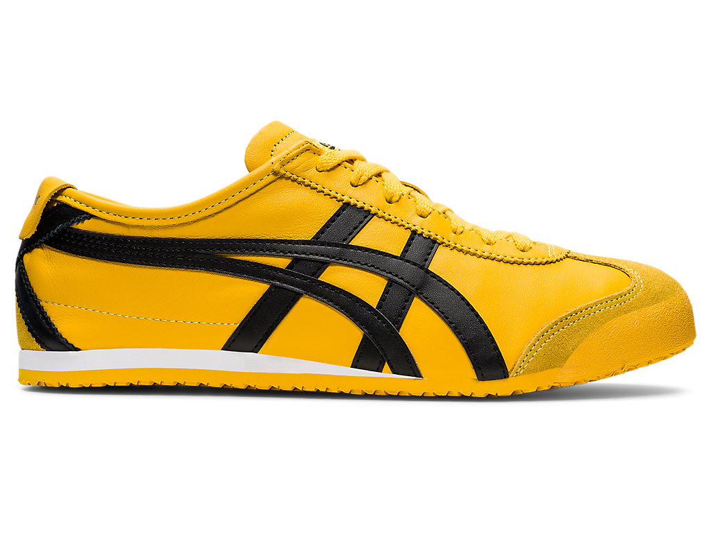 Men\'s Onitsuka Tiger Mexico 66 Shoes Yellow/Black | 74520SUGK