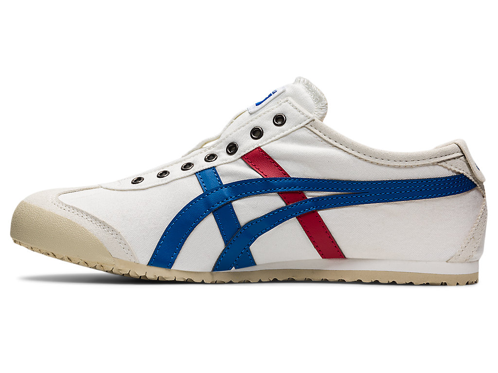 Men's Onitsuka Tiger Mexico 66 Slip-on Mexico 66 White/Tricolor | 15643PGLU