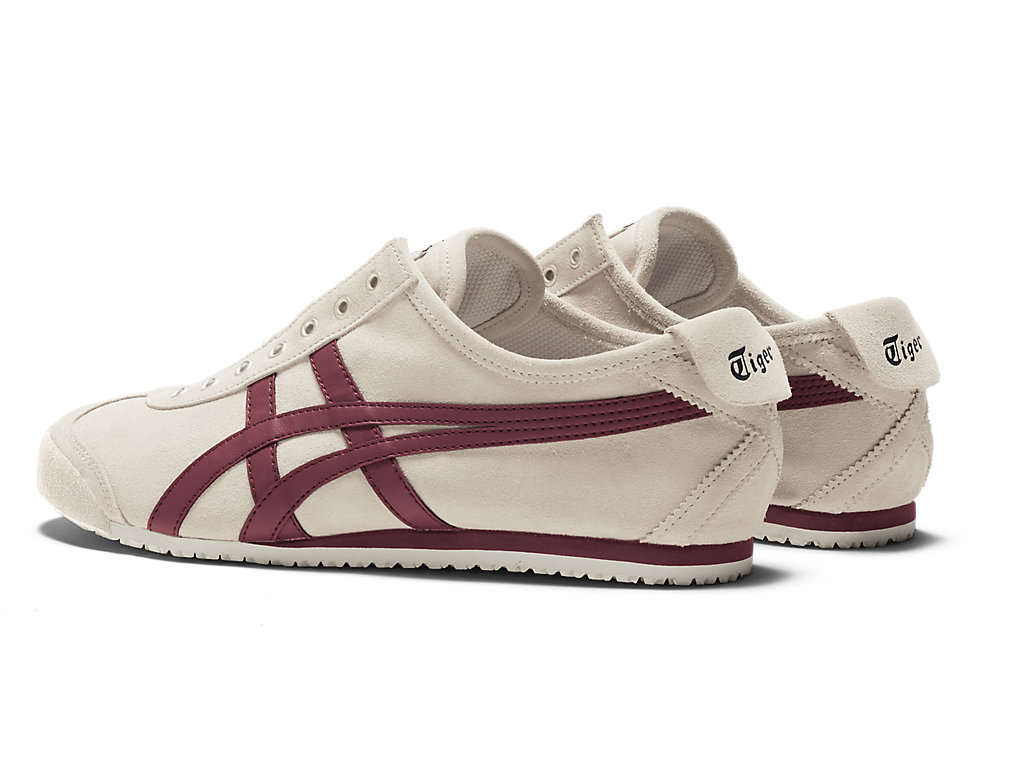 Men's Onitsuka Tiger Mexico 66 Slip-on Mexico 66 Birch/Dark Cherry | 51209JHSF