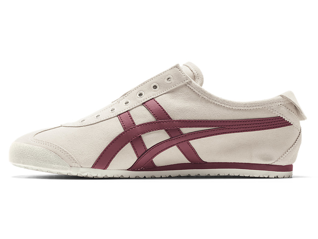 Men's Onitsuka Tiger Mexico 66 Slip-on Mexico 66 Birch/Dark Cherry | 51209JHSF