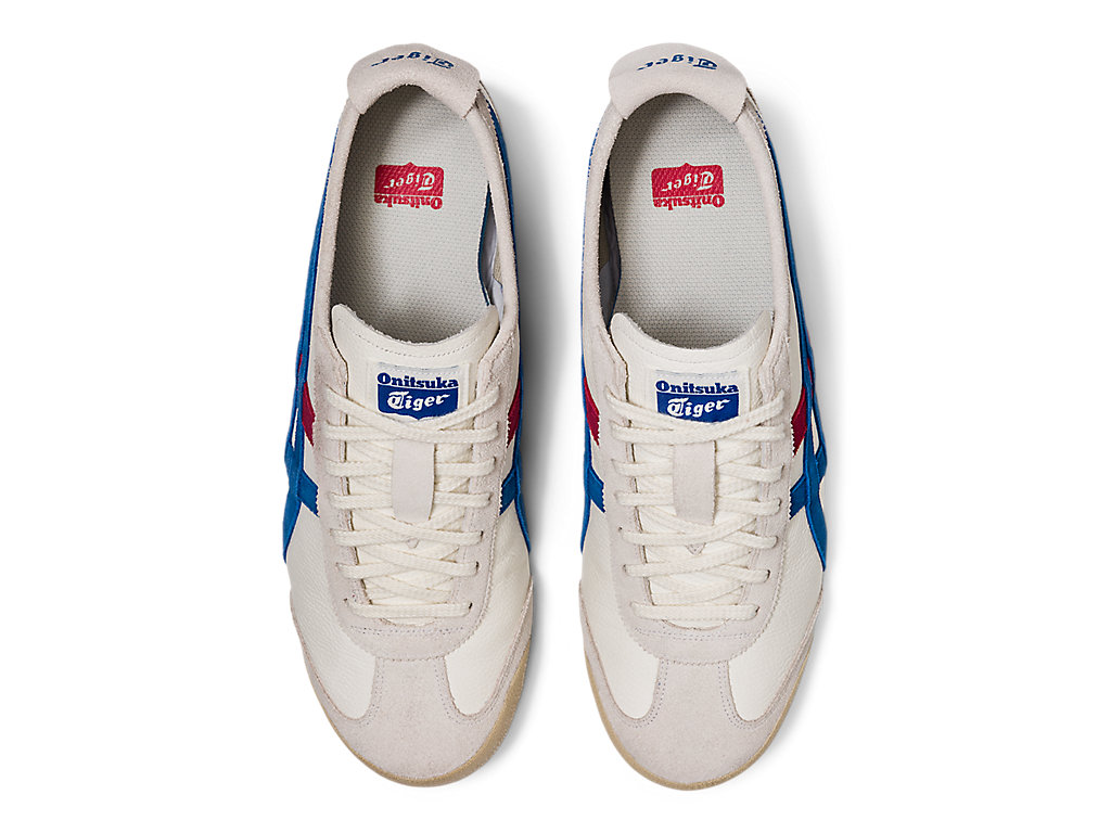 Men's Onitsuka Tiger Mexico 66 Vin Mexico 66 White/Directoire Blue | 43568HPCR