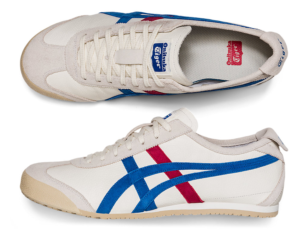 Men's Onitsuka Tiger Mexico 66 Vin Mexico 66 White/Directoire Blue | 43568HPCR