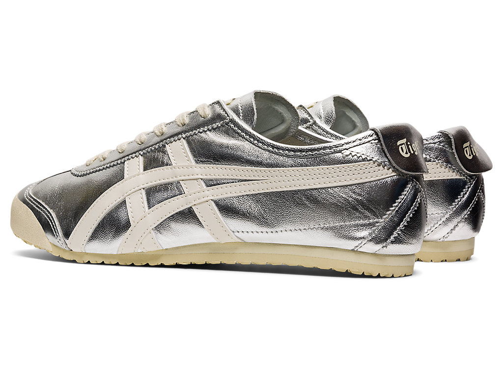 Men's Onitsuka Tiger Mexico 66® Mexico 66 Silver/Off White | 37420JWXL