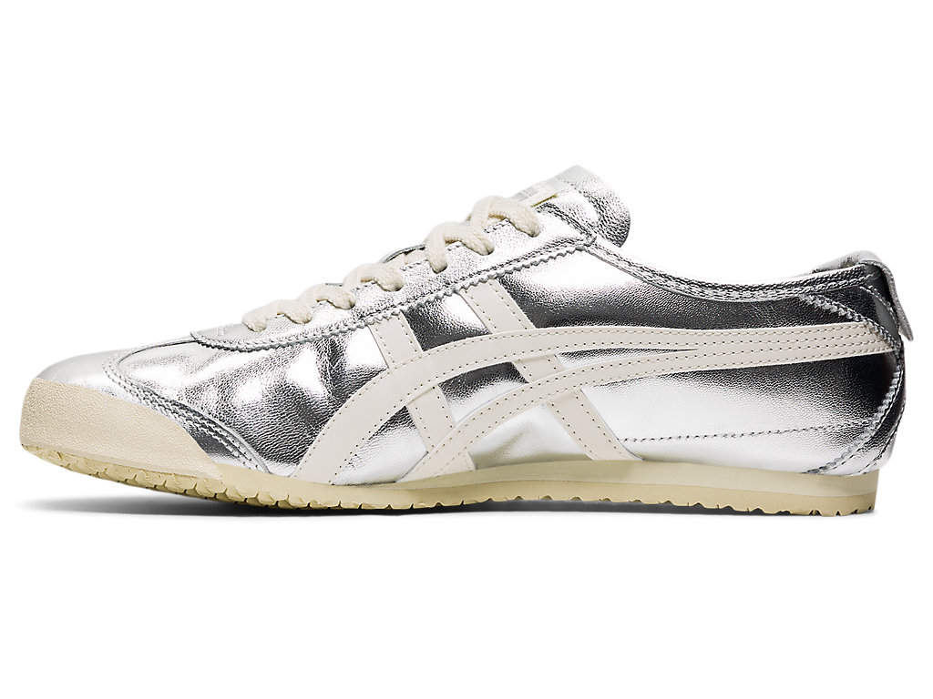 Men's Onitsuka Tiger Mexico 66® Mexico 66 Silver/Off White | 37420JWXL