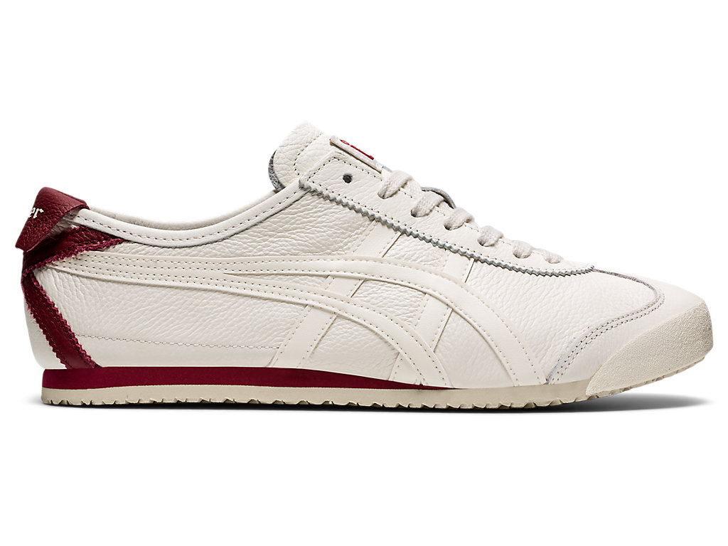 Men\'s Onitsuka Tiger Mexico 66® Mexico 66 Cream/Beet Juice | 48920UOKM