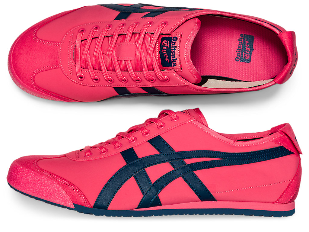 Men's Onitsuka Tiger Mexico 66® Mexico 66 Pink Cameo/Mako Blue | 63742SEUJ