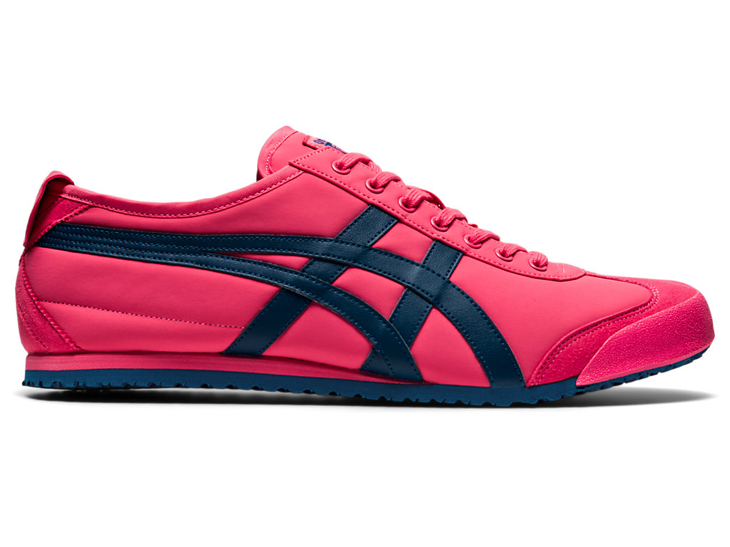 Men\'s Onitsuka Tiger Mexico 66® Mexico 66 Pink Cameo/Mako Blue | 63742SEUJ